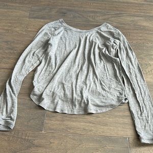 Gray lululemon long sleeve